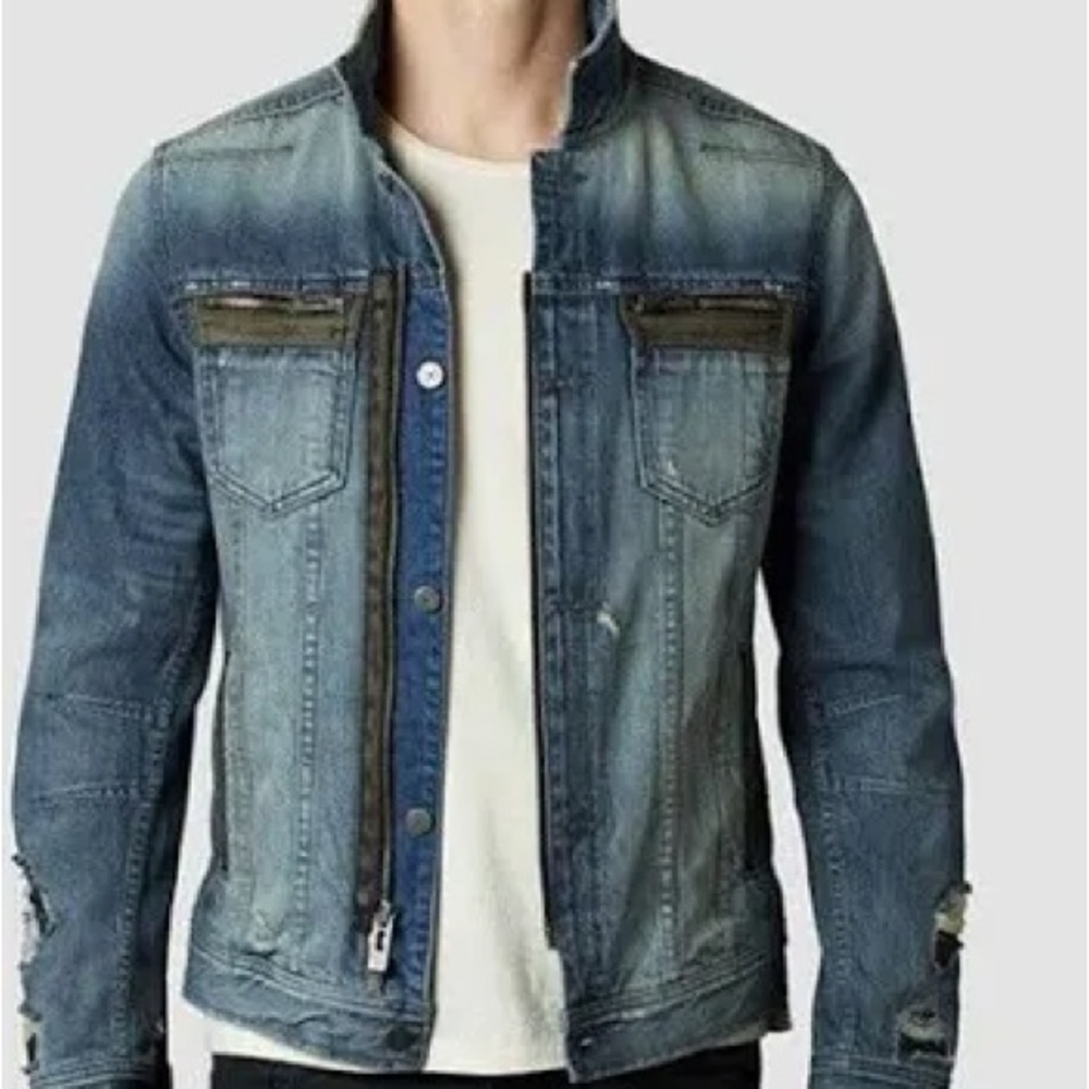 Men's Blue Denim Jacket